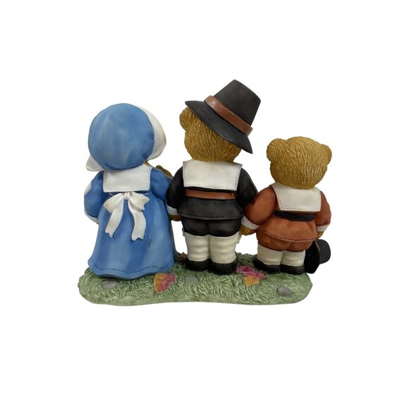Cherished Teddies "Faith Of Our Fathers" Figurine - Picture 3 of 5